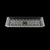 Travessa De Cristal Lys Wolff Retangular 34x17 Cm