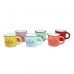 Jogo 6 Canecas de Café Ceramica Class Home 70ml