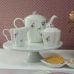 Conjunto 3 Peças de Porcelana para Café Borboletas Wolff