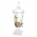 Dispenser/Suqueira de Cristal com Pé e Tampa Palm Tree Handpaint 2L Wolff