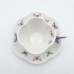 Conjunto 6 Xícaras de Porcelana para Chá Borboletas 200ml Wolff